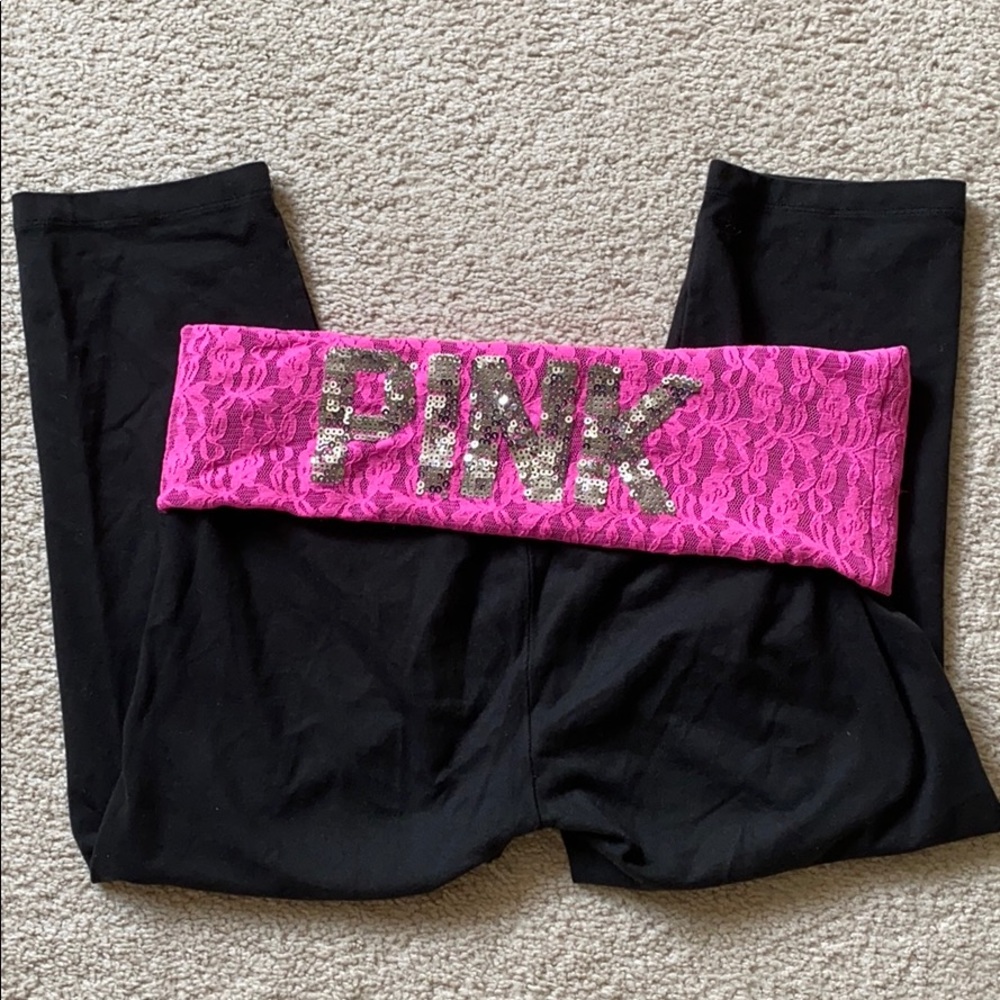 PINK yoga Capri pants